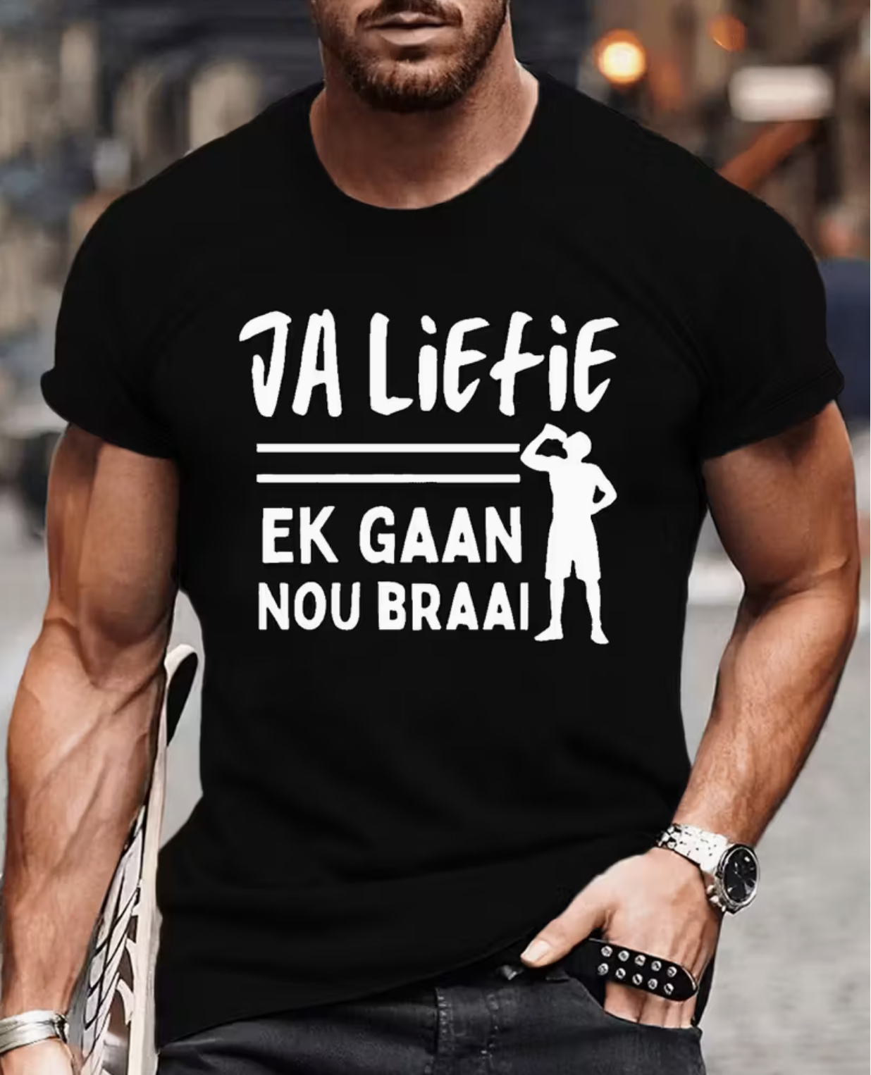 Men'S Casual Afrikaans T-Shirt