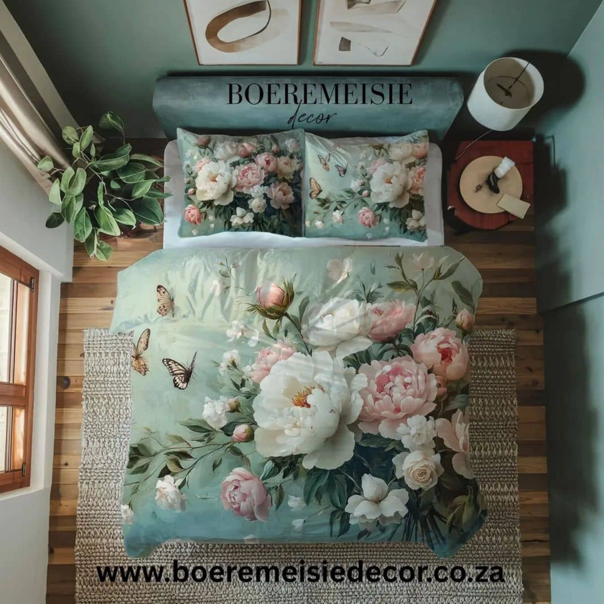 Protea White Roses