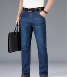 Manfinity Mode Men Slant Pocket Straight Leg Jeans