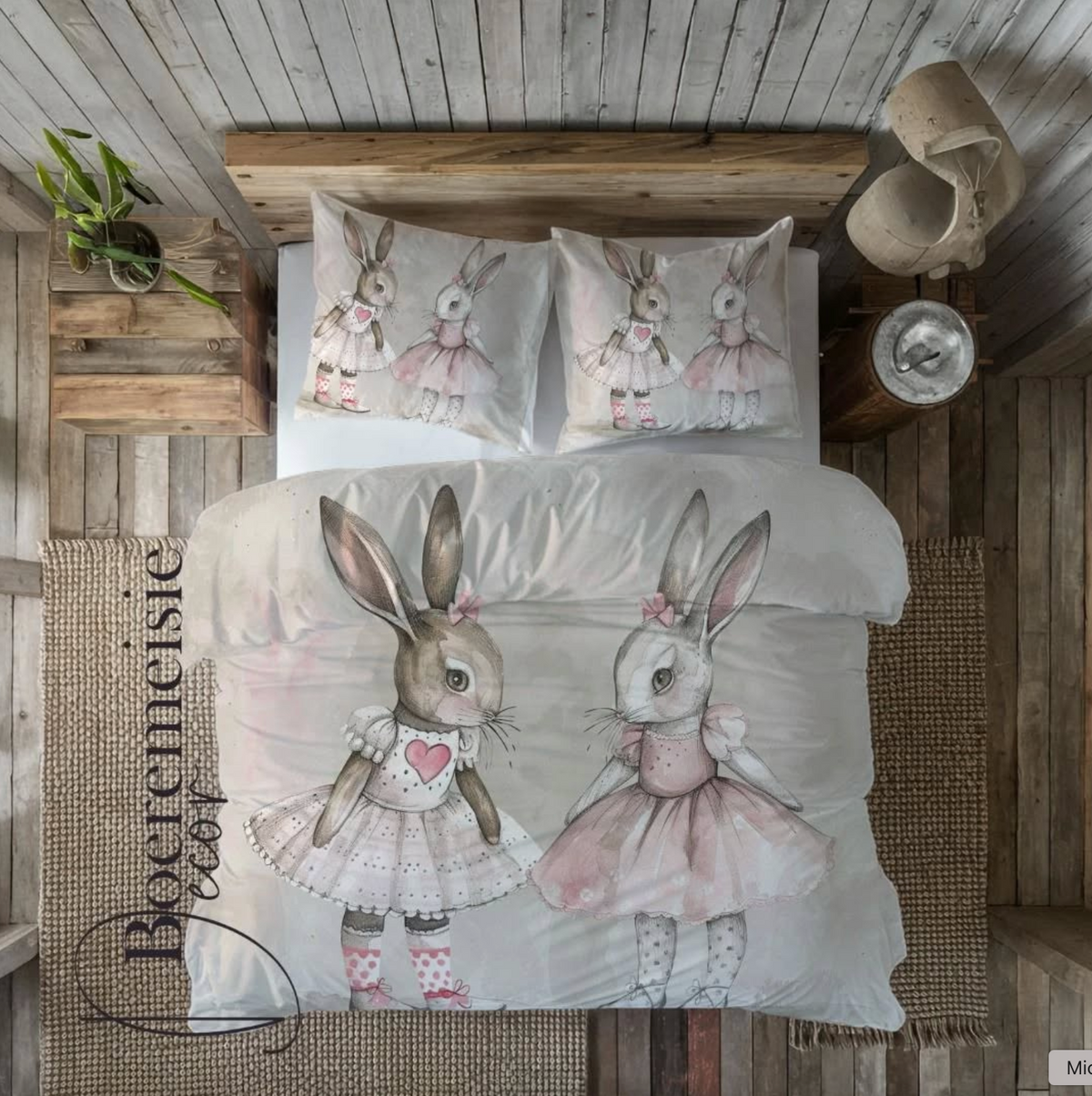 Bunnies in Dresses