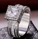 1pc New Arrival Ladies' Cubic Zirconia Square Ring
