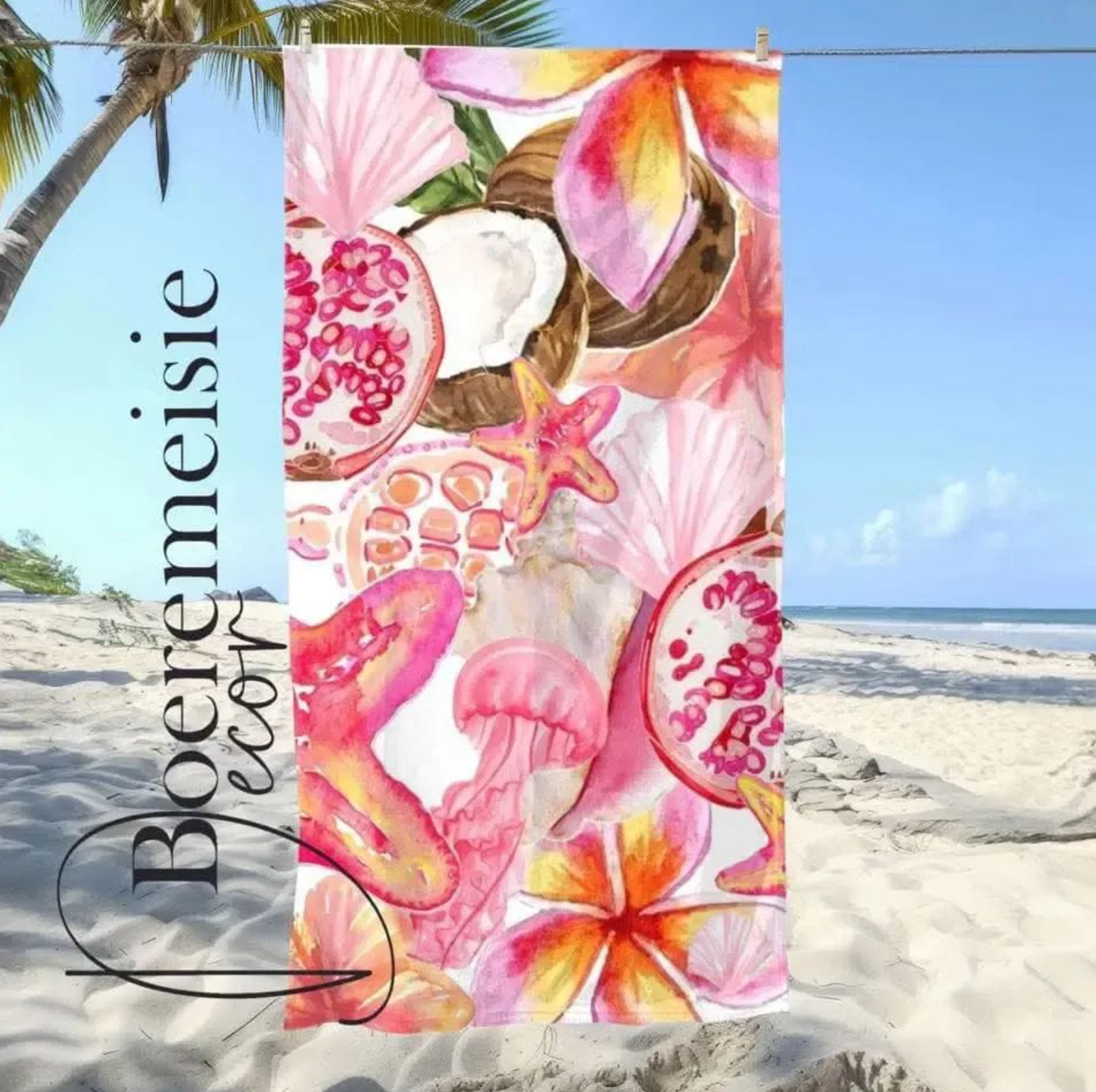 Pomegranate Coconut Starfish