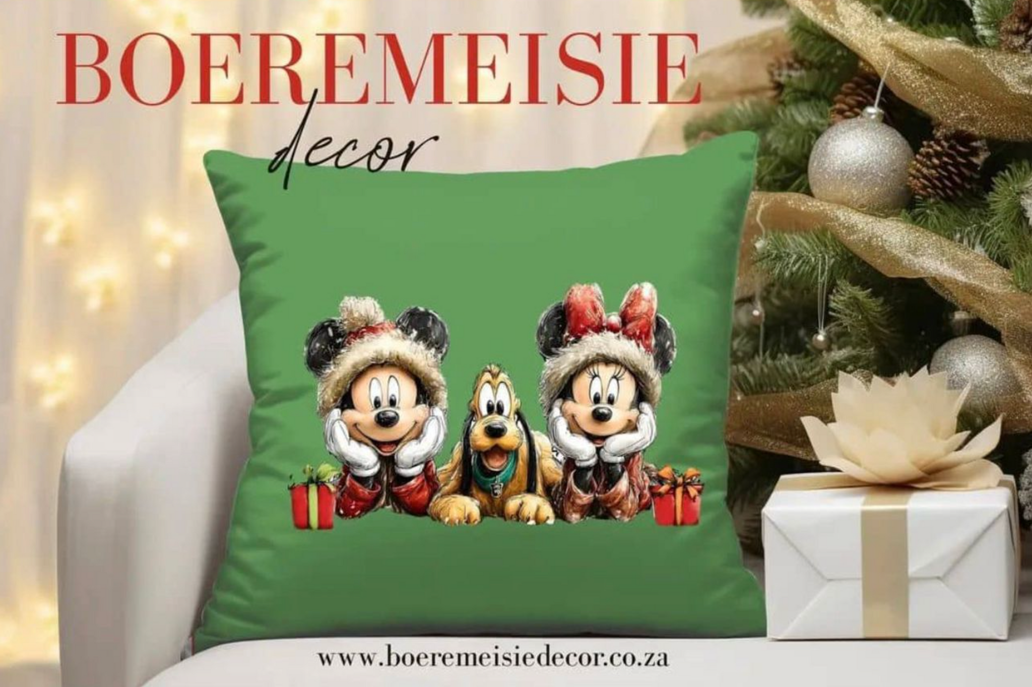 Green Mickey Mouse Christmas