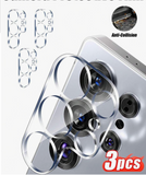 3pcs 9H Hardness Tempered Glass Camera Lens Protector