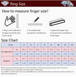 Wide Band Ring,-Fashion Silvery with Synthetic Zirconia