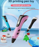 3D Printing Pen, DIY Art Materials, 3D Creations, Graffiti Painting, Printing Pen Consumable Set (Some Styles