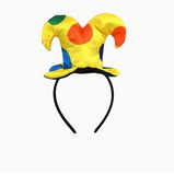 2pcs/ 1pc clown costume headwear, colorful clown headwear,