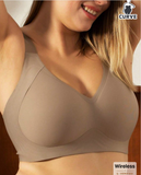 Seamless Wirefree Bra For Women, Ideal For Sports, Yoga, Sleeping, Anti-Sagging & Push-Up, Plus Size,