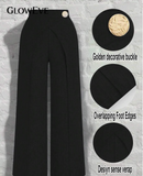 GlowEve Women's Elegant Commuter & Daily Casual European & American Style Faux Denim Effect