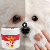 120 Gentle Tear Pet Eye Wipes, Suitable for Dogs And Cats - Soft, Containing Plant Extracts, Portable, Ideal for Pet Eye Care, Pet Wipe
