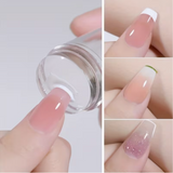 Nail Art Stamping Set - 2 Sets / 4pcs. Specifically Designed for Nail Sticker Stamping, It Comes with Nail Polish, Stamps