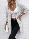 EMERY ROSE Women's Casual Design Cardigan Fall Winter Cloth For Women