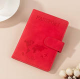 Multi-Function Travel Passport Holder, Card Holder, Wallet, ID Card Holder, Made of PU Synthetic Leather