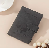 Multi-Function Travel Passport Holder, Card Holder, Wallet, ID Card Holder, Made of PU Synthetic Leather