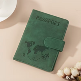 Multi-Function Travel Passport Holder, Card Holder, Wallet, ID Card Holder, Made of PU Synthetic Leather
