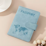 Multi-Function Travel Passport Holder, Card Holder, Wallet, ID Card Holder, Made of PU Synthetic Leather