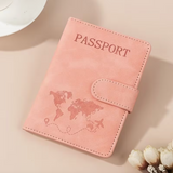 Multi-Function Travel Passport Holder, Card Holder, Wallet, ID Card Holder, Made of PU Synthetic Leather