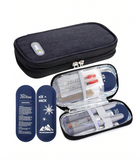 Insulin Cooler Travel Case - Travel Medicine Cooler Bag For Insulin And Diabetes Supplies Travel, Insulin Case With 2 Ice Pack