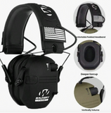 Adult Ear Muffs, 82dB Professional Hearing Protection Noise-Proof Ear Muffs With Adjustable Headband