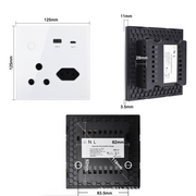 Smart Wall Socket With USB & Type C