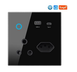 Smart Wall Socket With USB & Type C