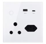 Smart Wall Socket With USB & Type C