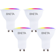 BNETA IoT Smart WiFi LED Bulb GU10 - Four Pack