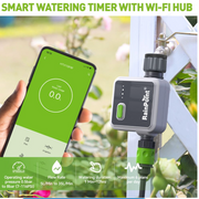 RainPoint Wireless Smart Wi-Fi 1-Zone Irrigation Timer (Device Only)
