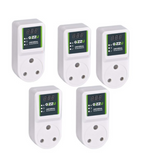 Gizzu - Universal - Voltage - Protector -Plug - Pack of 5