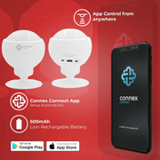 Connex Connect Smart WiFi Motion Sensor Twin Pack