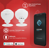 Connex Connect Smart WiFi Motion Sensor Twin Pack
