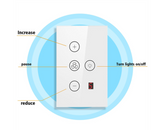 Tuya Zigbee Fan Light Switch US Network Connection APP Control Black