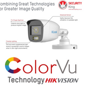 Hilook 8 Channel 1080p ColorVu Complete Kit