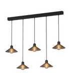 AIYI 10W 5-Light Linear Pendant Ceiling Light - Warm White 2700K AY398-049
