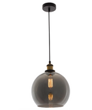 Bright Star Lighting - Single Pendant with Glass