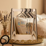 1pc Wooden Earring Holder Stand