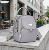 Women's Fashion Oxford Cloth Crossbody Bag, Solid Color Casual Multifunctional Shoulder Bag, Large
