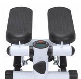Stepper Exercise Machine with Resistance Bands and LCD Monitor