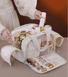 Multi-Layer Cosmetic Bag, Large Capacity Waterproof Travel Toiletry Organizer Bag For Women