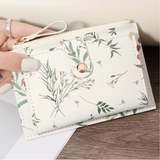 Fashionable Snap-On Zipper Card Bag, Portable Cash Credit Card Coin Pocket Card Bag, Ultra-Thin Credit Card Bag, Very Suitable for Outdoor, Travel, And Back to School