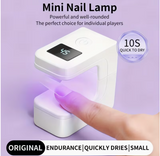1pc Mini Rechargeable LED Nail Lamp for Gel Nails, Quick Dry Nail LEDs Machine Gel Polish Nail Dryer Lamp Manicure Tool Rechargeable Salon Equipment