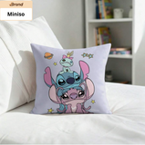 Disney Lilo & StitchCushion Cover Cover, Cute Stitch, Angel & Scrump