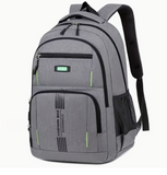 Men'S Backpack Multi-Compartment Large Capacity Fashion Travel Backpack Laptop Bag Commuting School Bag