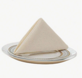 1/6/12pcs Farmhouse Style Beige Linen Napkins, Suitable For Banquet, Dining, Restaurant, Kitchen