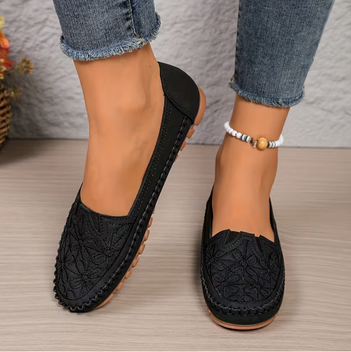 Women's New Vintage Penny Loafers, Lightweight and Comfortable Slip-On
