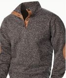 Autumn and winter Men's stand-collar long-sleeve casual sweatshirt top