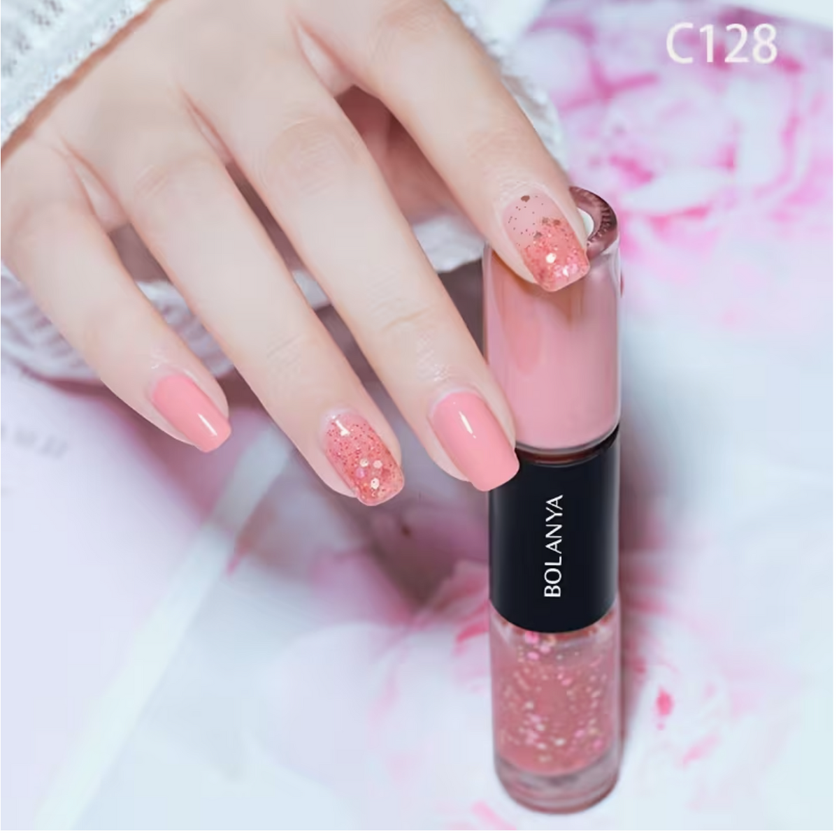 Dual-Head Dual-Color Nail Polish Autumn Winter