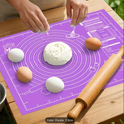 pc Anti-slip Non-stick Baking Pad, Multi-functional Rolling | Durable and Easy to Clean, a Must-have Home Kitchens