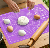 pc Anti-slip Non-stick Baking Pad, Multi-functional Rolling | Durable and Easy to Clean, a Must-have Home Kitchens
