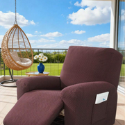 1/2/3 Seater Recliner Sofa Covers Stretch Jacquard Reclining Couch Covers For Reclining Sofa